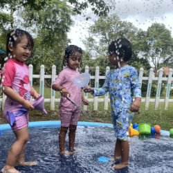 Splash time!