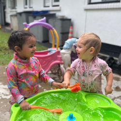 Splash time!