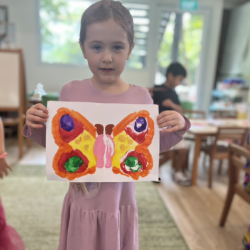 Esme’s beautiful symmetric design butterfly