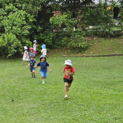 Run like the Gingerbread man! 