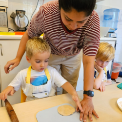 We made chapati today.