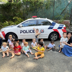 A visit from the police!
