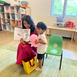 Thank you to our mystery reader -Aswathy( Aarav's mummy)