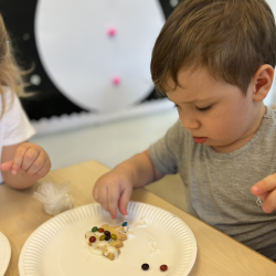 Decorating shortbread cookies!