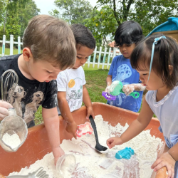 Time for some dry messy play!